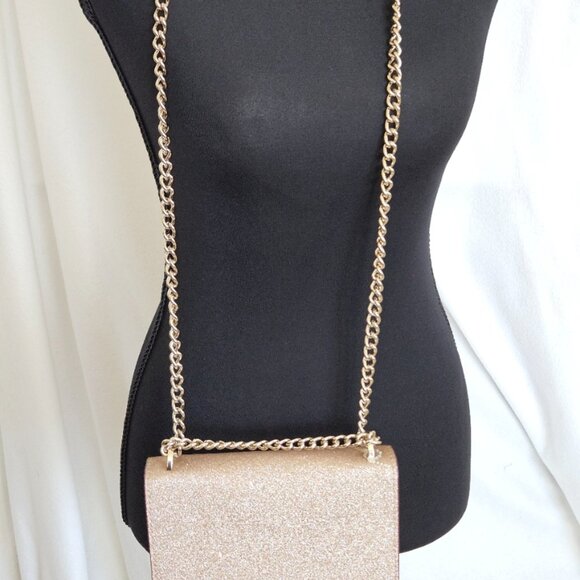 Kate Spade- Burgess Court Glitter Shoulder-Handbag (Rose Gold) Storybook NWOT - Picture 2 of 8